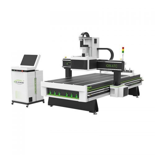 Linear ATC CNC Router Woodworking Machine – 4-Axis, 12k RPM, Auto Tool Change
